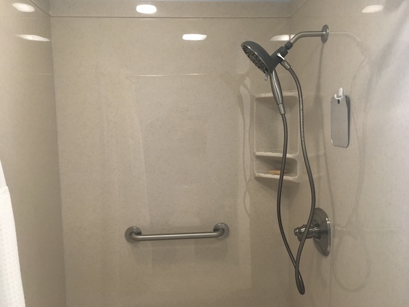 Beautiful cultred granite shower: vanity-4576.JPG